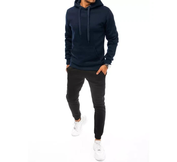 Pánské tmavě modré a černé tepláky Dstreet model 21967108 - FashionStreet Pánské tmavě modré a černé tepláky Dstreet model 21967108 - FashionStreet