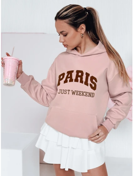 Dámská mikina oversize růžová Dstreet model 21988147 - FashionStreet