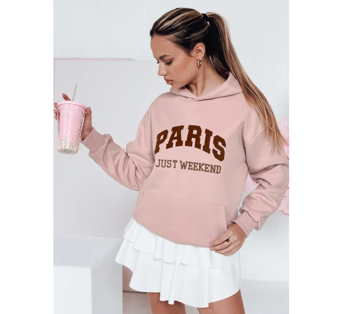 Dámská mikina oversize růžová Dstreet model 21988147 - FashionStreet