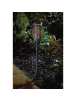 SOLÁRNA BATERKA TANCUJÚCE PLAMENE 12X12X78CM 36 LED XXXL