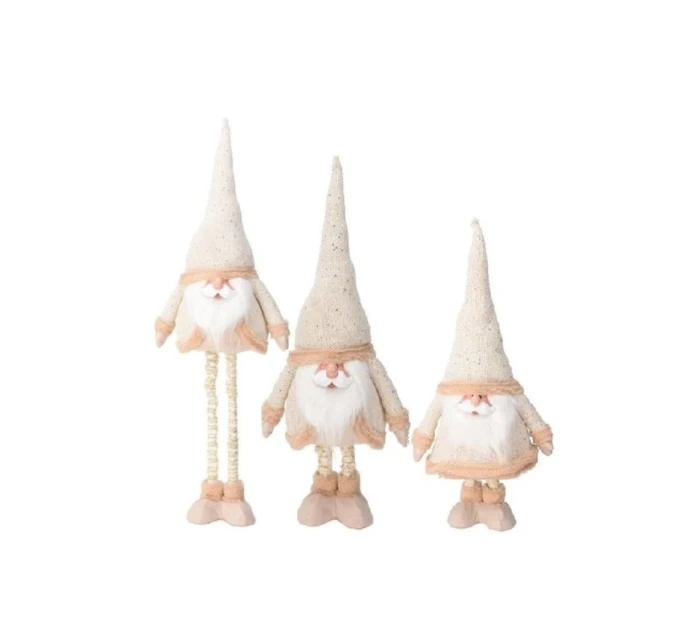 ZLATÉ MEDVEDE NA TELESKOPICKÝCH NOHÁCH 30X18X100CM ZLATÉ