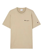 Pánske tričko Champion SS Tee beige 221798 MS041 pánske