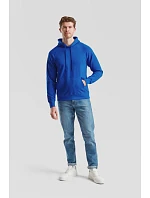 Fruit of the Loom Lightweight Hooded Sweat Pánska mikina s kapucňou a raglánovými rukávmi 16.2140 heather grey