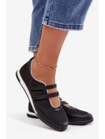 Sportovní dámské baleríny S Pásky Černé Farvessa