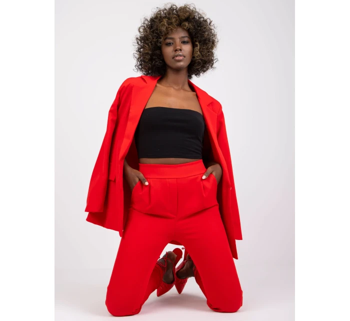 DHJ kalhoty SP model 17116717 červená - FPrice