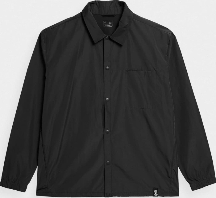 Pánska košeľová bunda 4F H4Z22-KUMC010 čierna