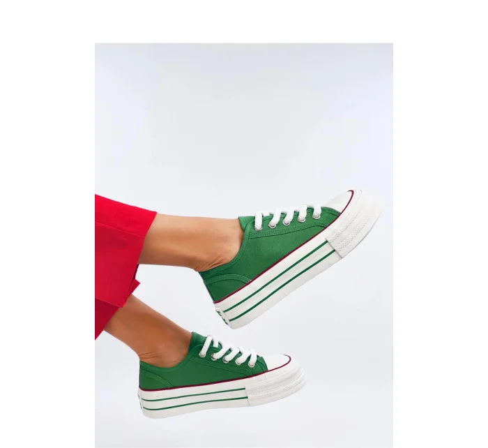 Dámska športová obuv BL506 Green with white - Seastar