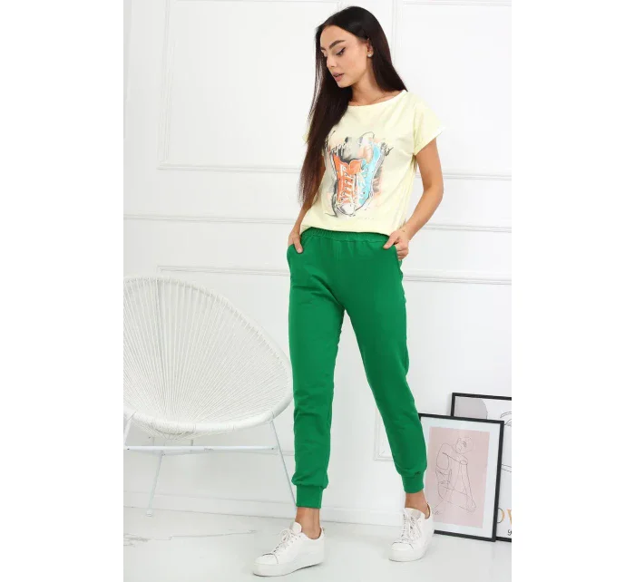 Dámské teplákové kalhoty OFF PINK Dámské teplákové kalhoty OFF PINK