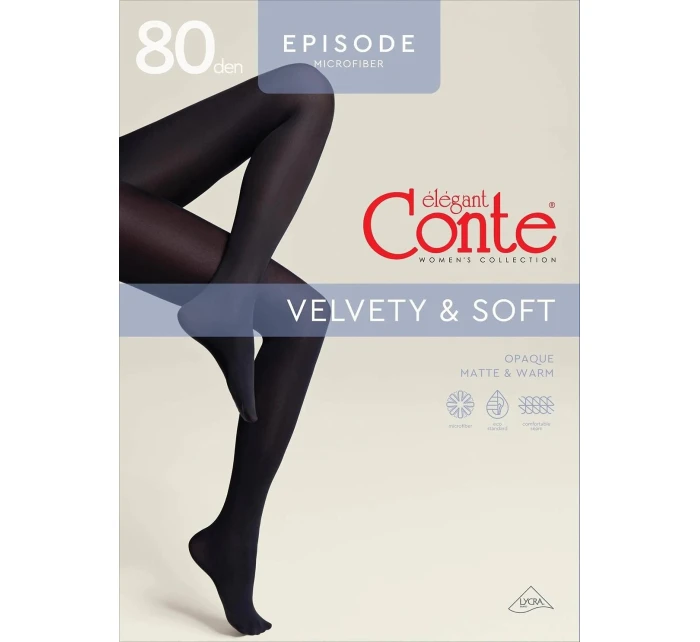 Conte Episode pančuchy 80 den 5 XL Conte Episode pančuchy 80 den 5 XL
