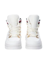 Tommy Hilfiger Čipkované topánky Ivory W T3A5-33062-1047101-101