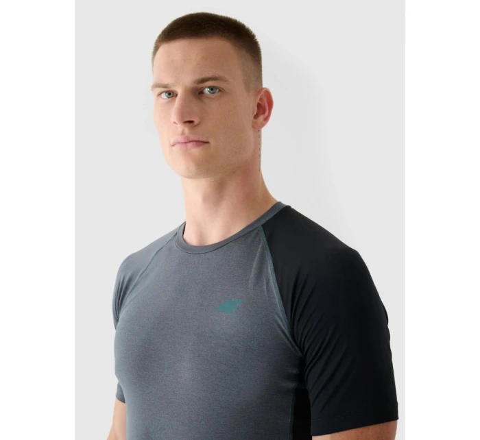 Pánske rýchloschnúce bežecké tričko 4F 4FWAW24TFTSM0955-40M pánske Pánske rýchloschnúce bežecké tričko 4F 4FWAW24TFTSM0955-40M pánske