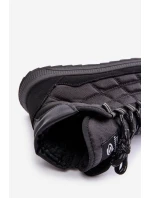 Zateplené Pánské Zimní Boty Šněrovací Progress model 21677011 Černé - Boto Zateplené Pánské Zimní Boty Šněrovací Progress model 21677011 Černé - Boto