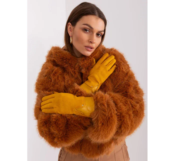 Rukavice AT RK 239507.26P tmavo žltá