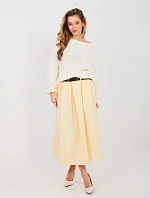 Sukňa IT SD 18760.69 svetložltá