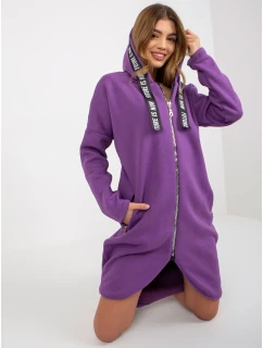 Mikina RV BL 6683.00P tmavo fialová