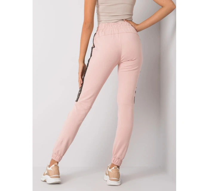 Tepláky RV DR 6891.54 svetlo ružová