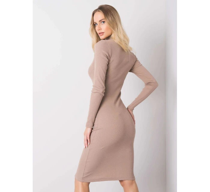 RV SK šaty model 14829419 tmavě lila - FPrice RV SK šaty model 14829419 tmavě lila - FPrice