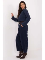 Šnúrové nohavice model 220818 Taliansko Moda