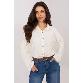 Košeľa s dlhým rukávom model 222883 Taliansko Moda