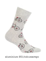 Pánske ponožky Wola Perfect Man vzorované W 94N03 Casual