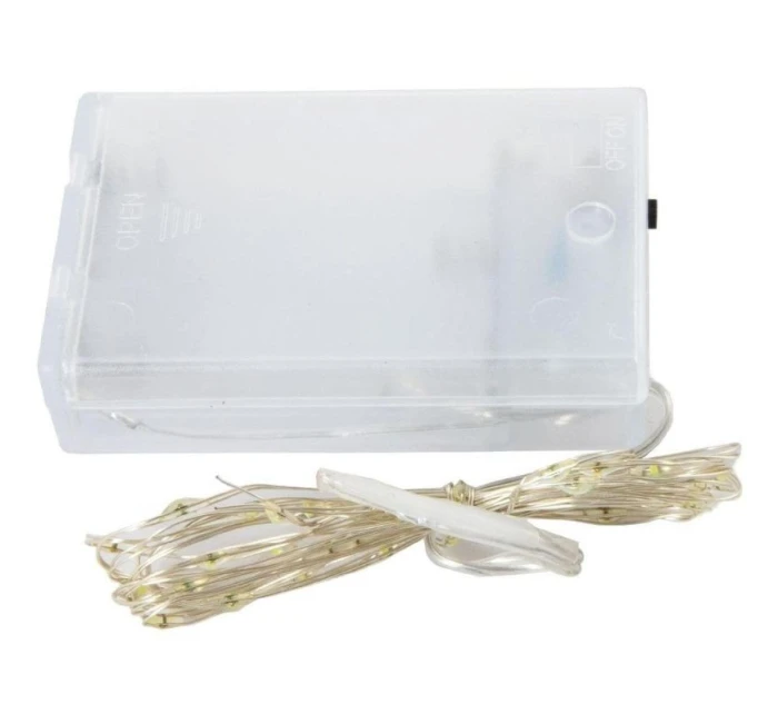 DRÔTENÉ SVETLÁ GIRLANDA NA BATÉRIE 40 VIEDOL VIACFAREBNÉ