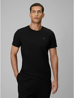 Pánské hladké tričko slim model 22390357 - 4F