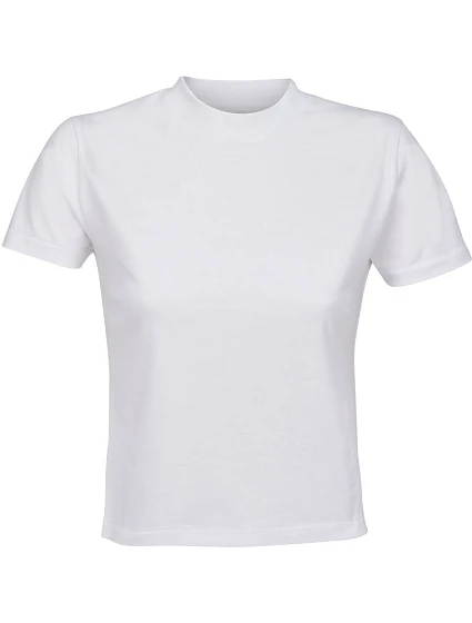 SOL'S Lilia Ťažký dámsky crop top 25.4811 biely