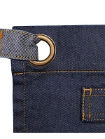 Premier PR 135 Džínsová zástera po pás, krátka „Division“ 39.0135 indigo/hnedá Premier PR 135 Džínsová zástera po pás, krátka „Division“ 39.0135 indigo/hnedá