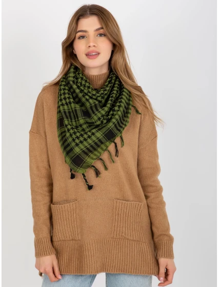 Šatka AT CH ARAFAT.37 čierny a zelený