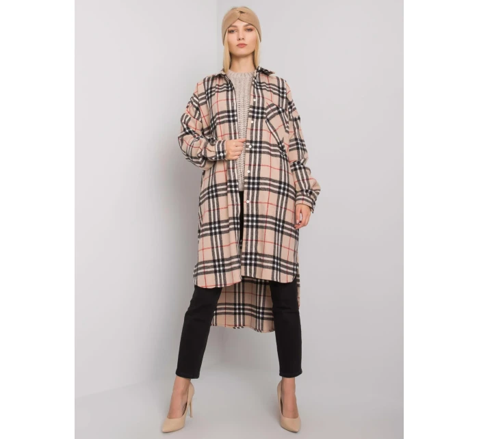 EM KS 604 košele 2.90P čierna a béžová