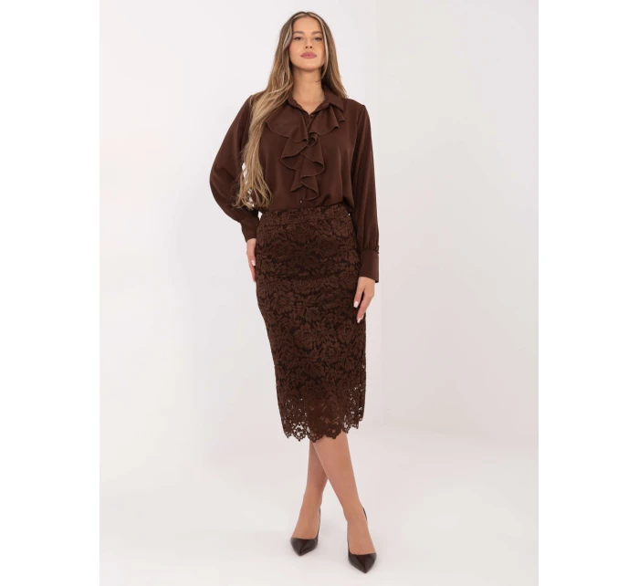 Koszula IT KS model 21786384 brązowy - FPrice