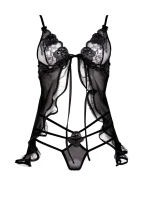 Feira Čierna kamizola + tangá ZADARMO! - Angels Never Sin