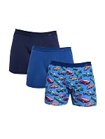 Pánske boxerky 946/02 A'3 modrá zmes - Cornette