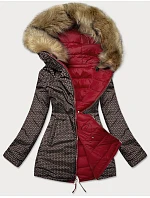 DWUSTRONNA DAMSKA KURTKA ZIMOWA model 21242817 - MHM DWUSTRONNA DAMSKA KURTKA ZIMOWA model 21242817 - MHM