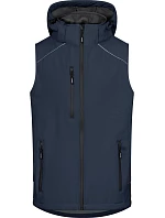 Pánská 3vrstvá softshellová vesta 40. navy model 22517299 - Promodoro