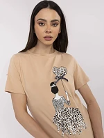 Blúzka CLM BZ 1702.89 camel