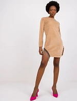 Šaty DHJ SK 6509.82P ťava