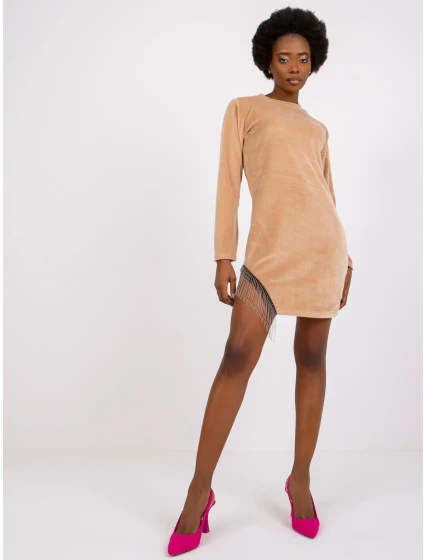 Šaty DHJ SK 6509.82P ťava Šaty DHJ SK 6509.82P ťava