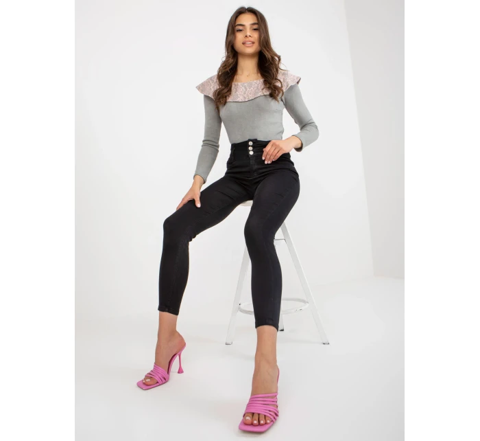 Spodnie jeans NM SP L73.29P czarny