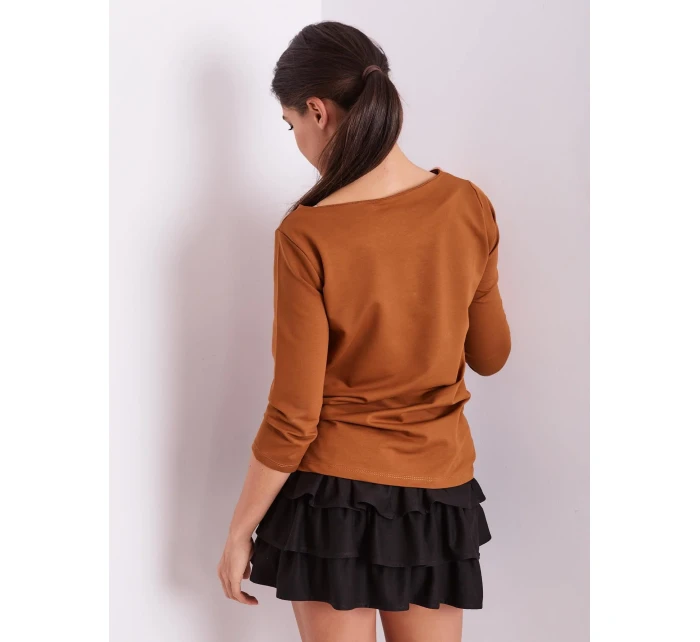 Blúzka CZ BZ 1694.08 svetlohnedá Blúzka CZ BZ 1694.08 svetlohnedá