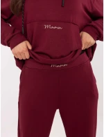 Komplet RV KMPL model 21365605 bordowy - FPrice Komplet RV KMPL model 21365605 bordowy - FPrice