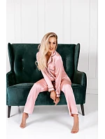 Pyžamo Classic Look Pink - Momenti Per Me