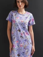 Dámska nočná košeľa s krátkym rukávom Elizabeth