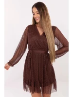 Krátke šaty model 221587 Taliansko Moda Krátke šaty model 221587 Taliansko Moda