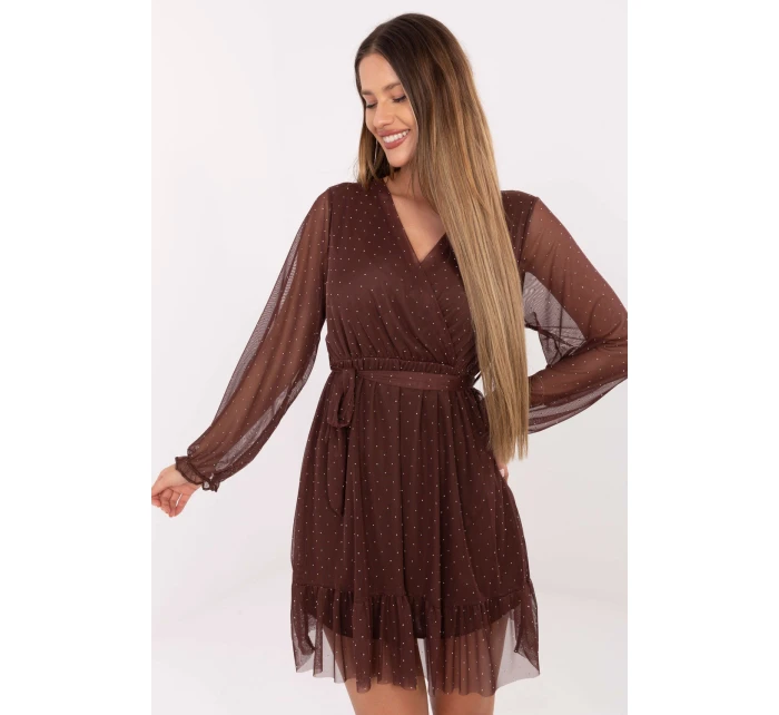 Krátke šaty model 221587 Taliansko Moda Krátke šaty model 221587 Taliansko Moda