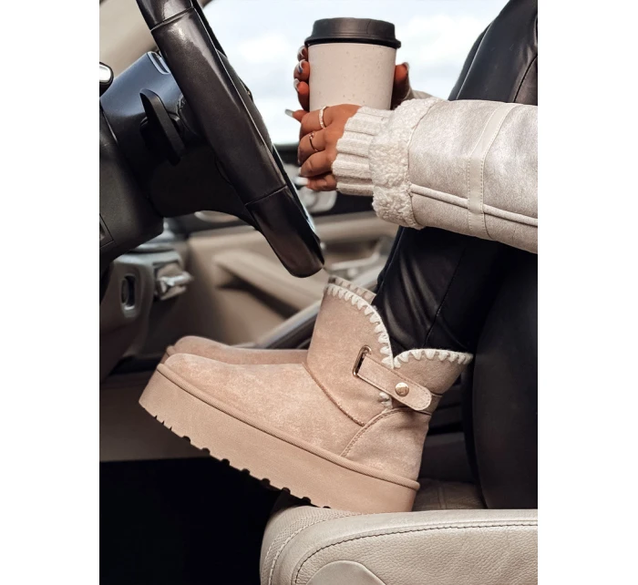 Dámske khaki topánky SOFTWALK FashionStreet ZY0562