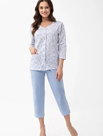 Pyžamo Luna 1305 7/8 2XL-3XL L26 rozopínateľné