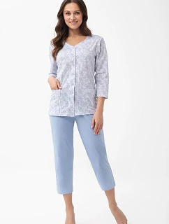 Pyžamo Luna 1305 7/8 2XL-3XL L26 rozopínateľné