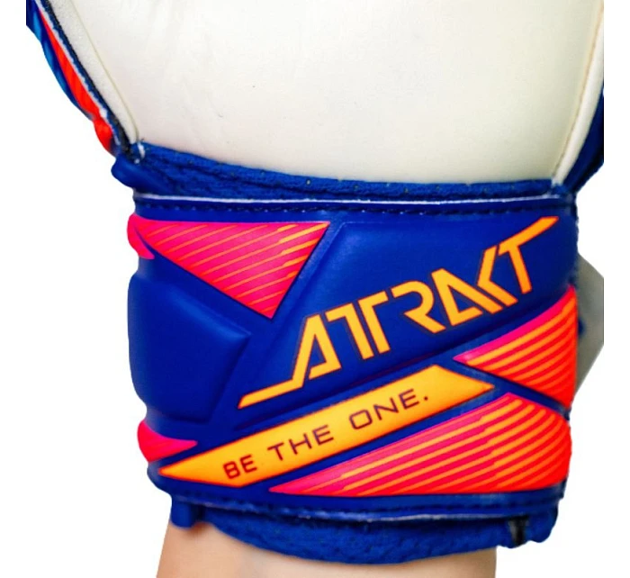 Attrakt Solid Junior brankářské rukavice modré model 22057159 - Reusch Attrakt Solid Junior brankářské rukavice modré model 22057159 - Reusch