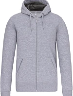 Kariban K 444 Mikina s kapucňou z hrubej bavlny 20.K444 oxford grey